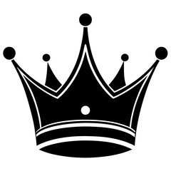 black crown, crown silhouette, King crown vector art, queen crown icon, Holiday t shirt, crown Vector illustration, crown Line art, cartoon drawn trendy logo, eps, svg