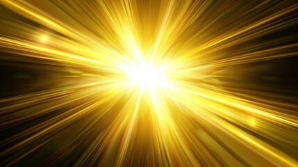 Golden Light Rays