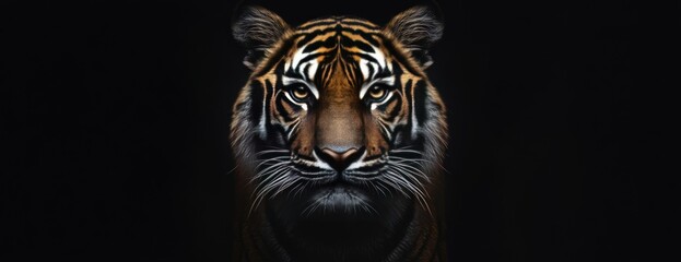 Majestic Tiger Portrait
