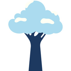 Winter Tree Illustration