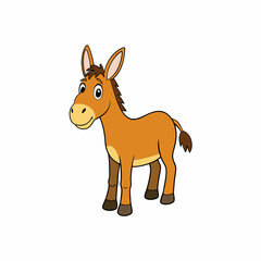 Black mule, mule silhouette, mule vector art, animal icon, Holiday t shirt, mule Vector illustration, mule Line art, pet cartoon drawn trendy logo, eps, svg