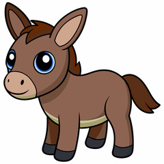 Black mule, mule silhouette, mule vector art, animal icon, Holiday t shirt, mule Vector illustration, mule Line art, pet cartoon drawn trendy logo, eps, svg