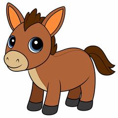 Black mule, mule silhouette, mule vector art, animal icon, Holiday t shirt, mule Vector illustration, mule Line art, pet cartoon drawn trendy logo, eps, svg