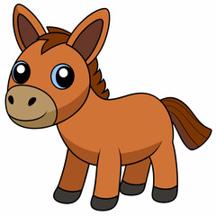 Black mule, mule silhouette, mule vector art, animal icon, Holiday t shirt, mule Vector illustration, mule Line art, pet cartoon drawn trendy logo, eps, svg