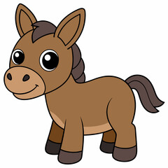 Black mule, mule silhouette, mule vector art, animal icon, Holiday t shirt, mule Vector illustration, mule Line art, pet cartoon drawn trendy logo, eps, svg