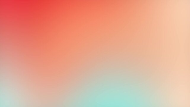 moving Orange and sky blue color gradient abstract background
