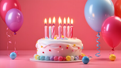 Birthday cake celebration