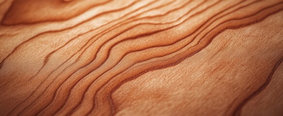 Close-up Texture of Wooden Grain