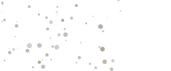 Radiant Revelry: Enthralling 3D Illustration of Shining gold Confetti