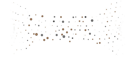 Euphoric Eruption: Magnificent 3D Illustration Showcasing Bursting gold Confetti