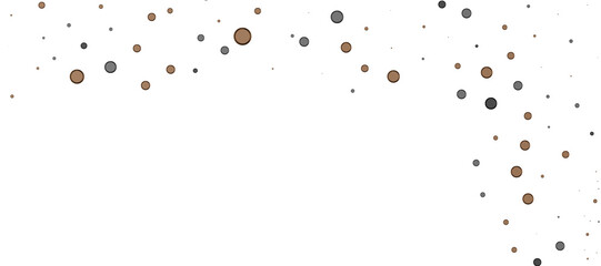 Euphoric Eruption: Magnificent 3D Illustration Showcasing Bursting gold Confetti