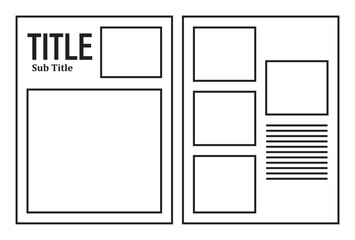 small scrapbook sketch