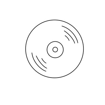 recommend clip art: A white circle with a black dot in the center