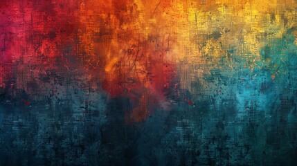 Fototapeta premium Grunge Art Abstract Texture on Canvas Background