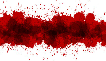 abstract and messy bloody ink splatter background design