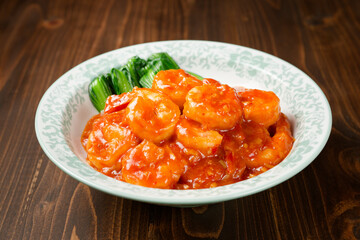 エビのチリソース