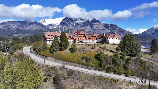 Llao Llao Hotel At San Carlos De Bariloche In Rio Negro Argentina. Snowy Mountains. Chico Circuit. Vacations Travel. Llao Llao Hotel At San Carlos De Bariloche In Rio Negro Argentina.