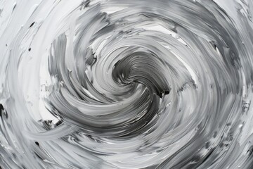 Mesmerizing Spirals: A Symphony of Brush Strokes in Harmonious Motion