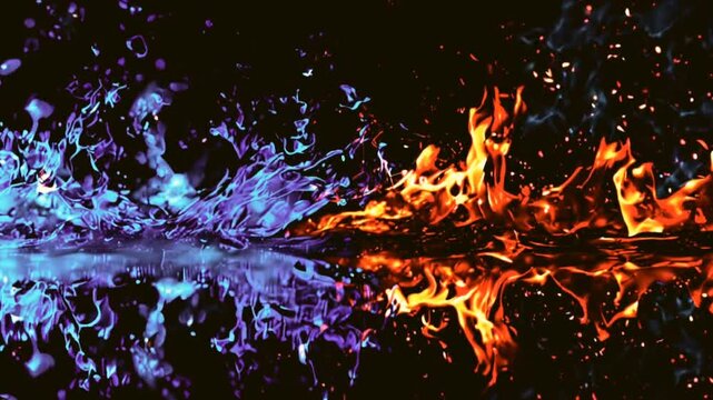 fire and water clash