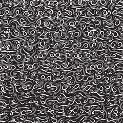 Collection of simple geometric seamless ornamental vector leaf's patterns and swatches. White and grey geometric oriental backgrounds.