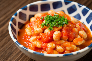 大豆のトマト煮