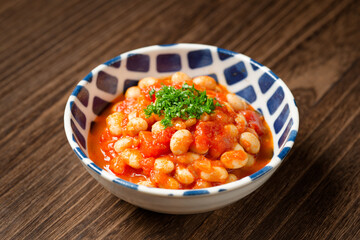 大豆のトマト煮