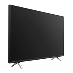 Smart TV isolated on transparent background