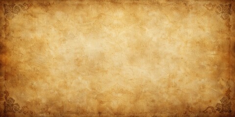 Obraz premium Old paper texture with vintage aesthetic, aged, distressed, antique, retro, parchment, backdrop, grunge, weathered, ragged