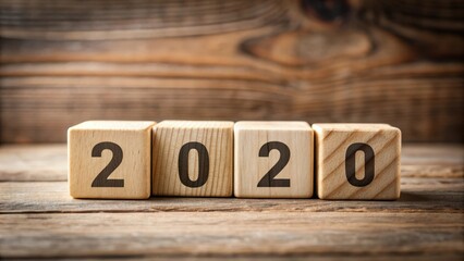 Cubes with message 2030 on wooden surface , future, concept, 2030, cubes, wooden, surface, technology, innovation