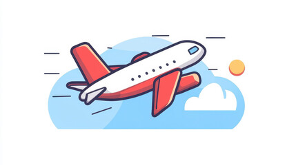 Obraz premium A sleek, modern icon representing air, with playful textures and a cartoon flair for a lively touch.