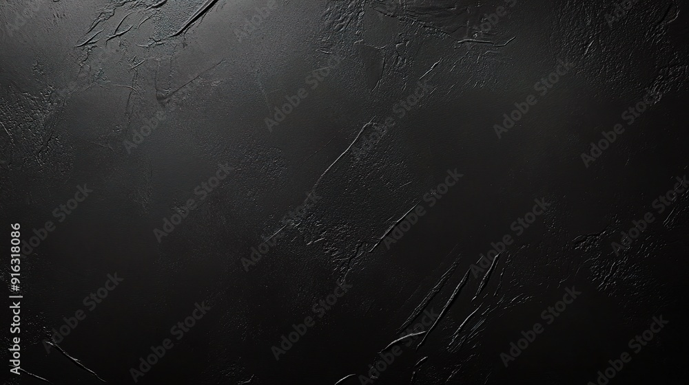 Poster black background with subtle textures and patterns, providing an elegant and modern look, suitable f