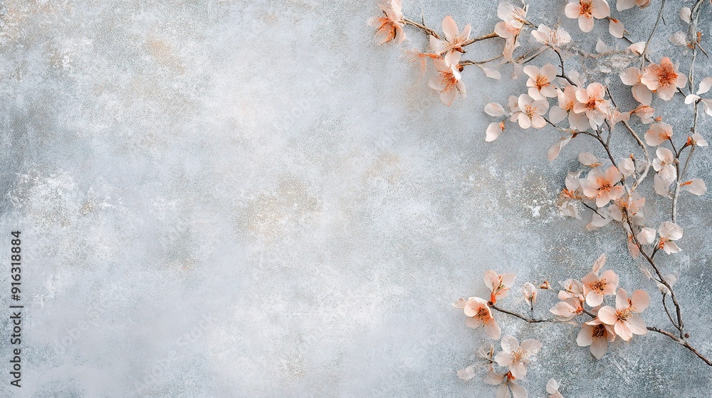 Poster grey background texture with gentle patterns that add a touch of elegance and warmth to any design