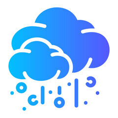 hail Gradient icon