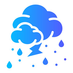 rainy Gradient icon