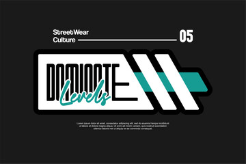 urban tshirt streetwear fashion design vector suitable for printing