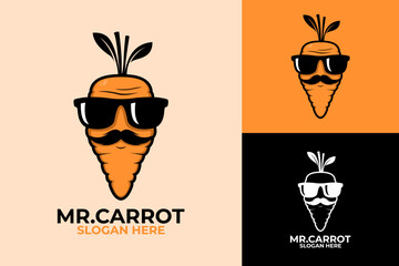 Mister Carrot Cool Logo Design