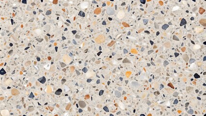 Terrazzo floor seamless pattern with marble, stone, concrete, and polished textures for interior and exterior decoration