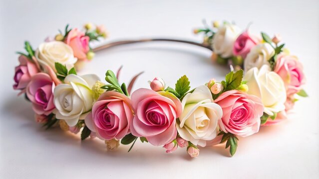 Custom flower hairband creation for weddings and special occasions , florist, flowers, hair accessory, bridal