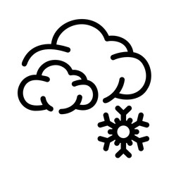 winter Line Icon