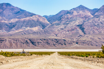 Death Valley National Park Landscapes, California USA