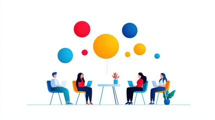 meeting with a wide range of attendees who are interpreters