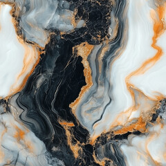 Obraz premium gold navy marble seamless pattern
