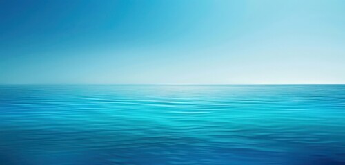 Obraz premium Abstract Background, gradient flow from deep ocean blue to vibrant turquoise