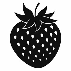 strawberry Black silhouette