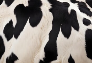 cow fur black and white background