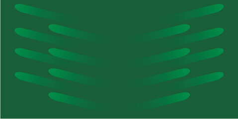 green tube gradient background with green base color illustration of wing feathers, can be used for decoration, brochures, etc.