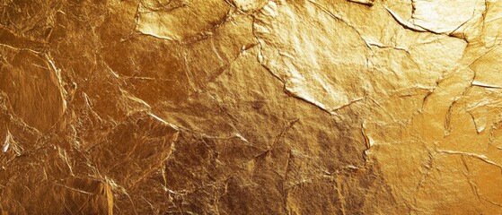 Background texture paper metal gold foil