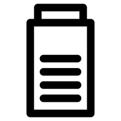 Fototapeta premium Battery Icon