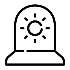 siren Line Icon