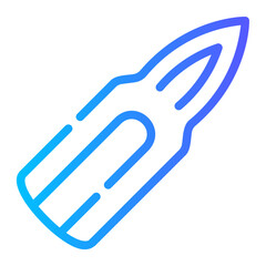 bullet Line Gradient Icon
